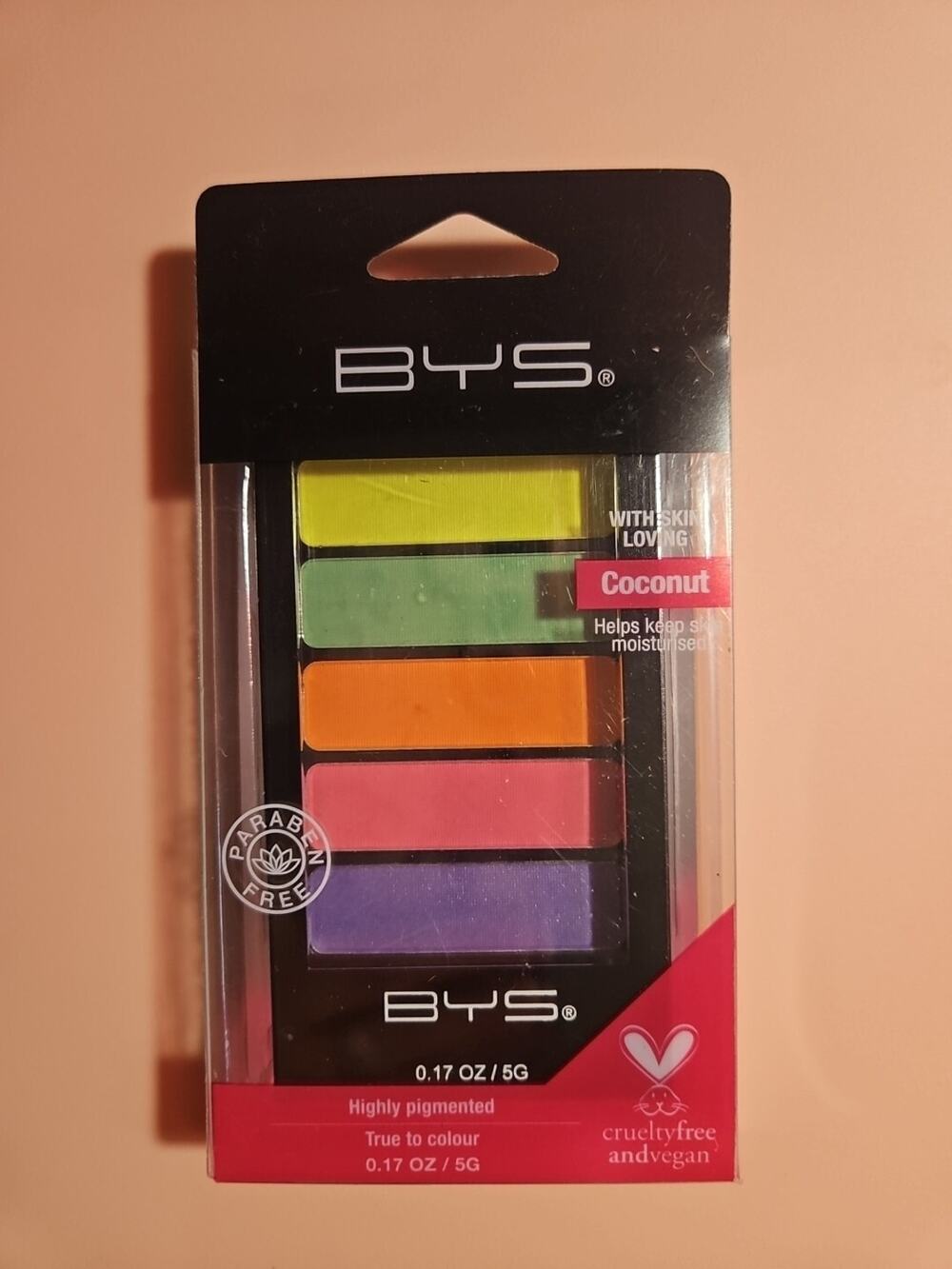 BYS Neons Eyeshadow w/ Skin Loving Coconut NEW
